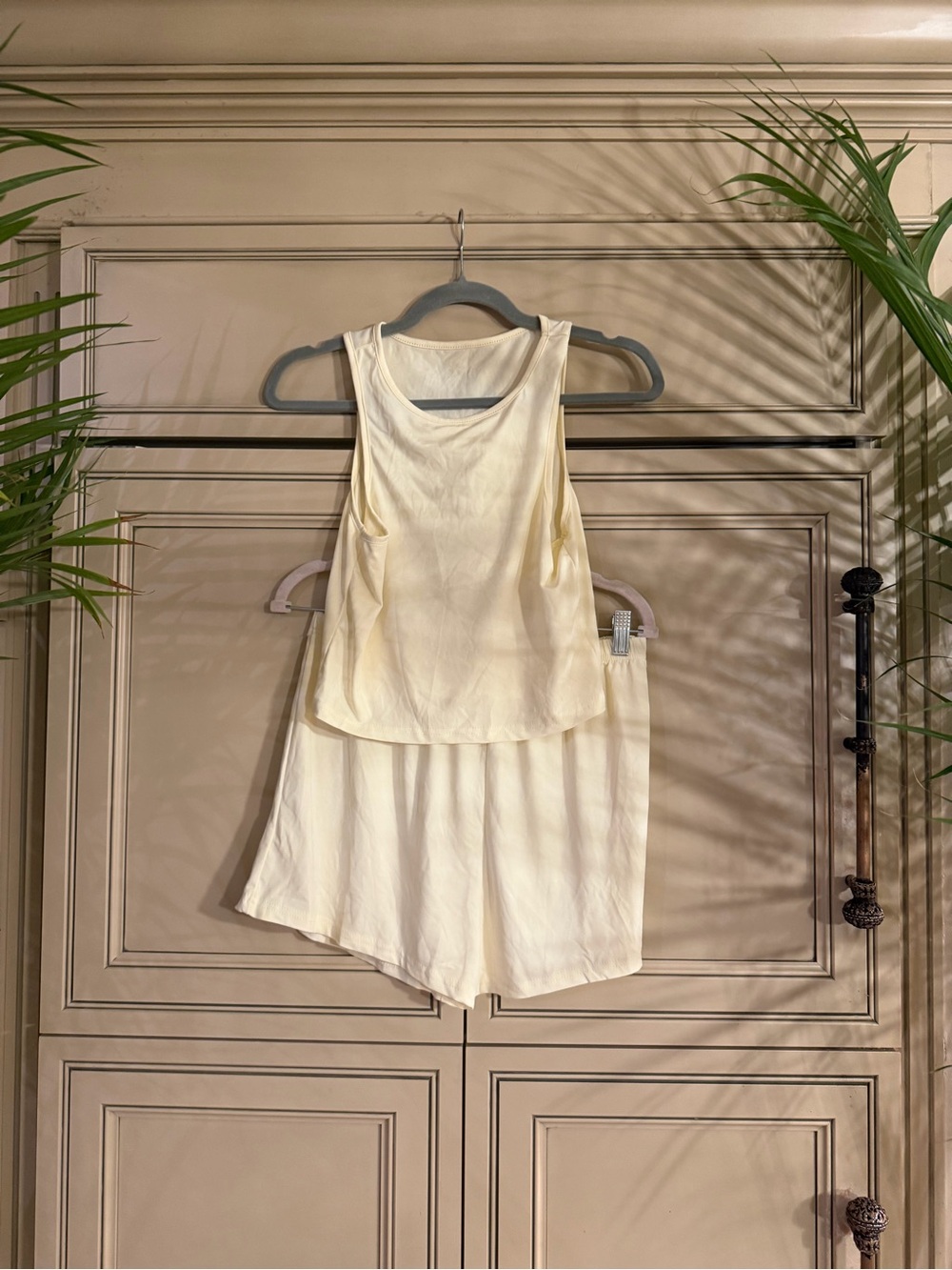 New Bundle 3 Loungewear Pajama PJ Sets Tank Tops Shorts Lightweight Breathable L - Picture 3 of 5